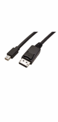 DisplayPort Mini - DisplayPort kabel 2m černý