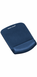 FELLOWES podložka pod myš a zápěstí PlushTouch modrá