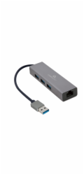 Gembird USB-A/LAN, 3x USB 3.0 A-AMU3-LAN-01