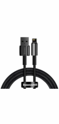 Baseus CALWJ-01 Tungsten Gold Kabel Lightning 2.4A 1m Black