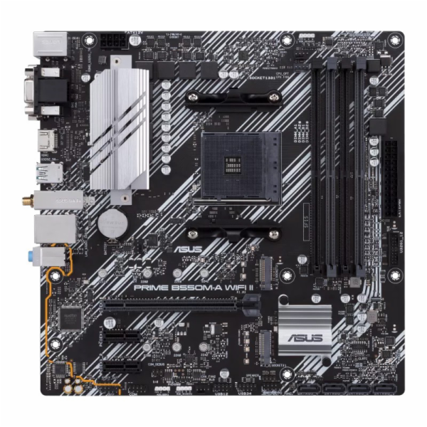 ASUS MB Sc AM4 PRIME B550M-A WIFI II, AMD B550, 4xDDR4, 1...