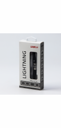 USB kabel Logo USB-C - Lightning 2 m černý
