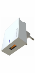 Nabíječka cestovní SWISSTEN 1x USB pro Huawei SUPER FAST charger 22,5W, bílá