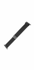 FIXED Mesh Strap pro Apple Watch 42/44/45mm, černá FIXMEST-434-BK