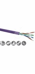 Instalační kabel Solarix CAT5E UTP LSOH Dca 100m/box SXKD-5E-UTP-LSOH