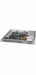 SUPERMICRO mini1U chassis 2x internal Drive Bays 2,5", 2x400W (Platinum)