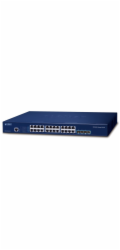 Planet SGS-6310-24T4X L3 switch, 24x1Gb, 4x10Gb SFP+, HW/IP stack, VSF/Cluster