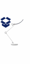 BENQ Lampa LED pro elektronické čtení WiT Silver/ stříbrná/ 18W/ 2700-5700K