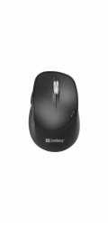 Sandberg Wireless Mouse Pro Recharge, bezdrátová 2.4 GHz+BT optická myš, 1600dpi, černá