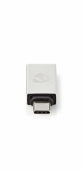 NEDIS PROFIGOLD USB-C/USB 3.2 Gen 1 adaptér/ USB-C zástrčka - USB-A zásuvka/ hliník/ stříbrný/ BOX