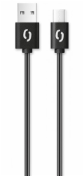 ALIGATOR Datový kabel POWER 3A, USB-C 1m černý