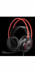 A4tech Bloody G200 , herní sluchátka s mikrofonem, 7 barev podsvícení, single jack + USB
