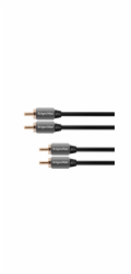 Kabel 2x Cinch konektor/2x Cinch konektor 3m KRUGER & MATZ KM0306