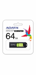 64GB ADATA UC300 USB 3.2 černá/zelená ACHO-UC300-64G-RBK/GN
