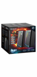 Reproduktorový reproduktor Slunce 3 2.0 10 W Bluetooth USB RGB podsvícení
