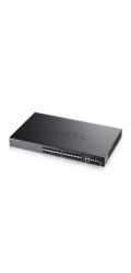 Zyxel XGS2220-30F, L3 Access Switch, 24x1G SFP, 2x10mG RJ45, 4x10G SFP+ Uplink, incl. 1 yr NebulaFlex Pro