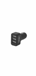 Natec nabíječka do auta CONEY, 2XUSB, 1XUSB-C, 84W