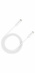 CANYON kabel UC-44, USB-C – USB-C (240W, 48V/5A, 40Gbps Data, 4K@120Hz) 1m, bílá
