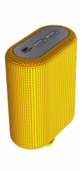 CANYON reproduktor BSP-4, BT V5.0, BLUETRUM AB5365A, 5W, 1200mAh, USB-C, microSD, žlutá