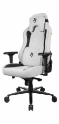 AROZZI herní židle VERNAZZA Supersoft Fabric Light Grey/ světle šedá