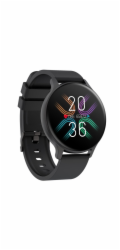 CANYON smart hodinky Badian SW-68 BLACK, 1,28" TFT displej, multi-sport, SpO2, IP68, BT 5.0, Android/iOS