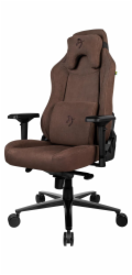 AROZZI herní židle VERNAZZA Supersoft Fabric Brown/ hnědá