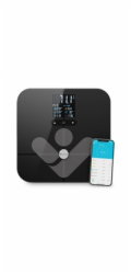 TrueLife FitScale W7 BT - Bioelektrická impedanční bluetooth váha - černá