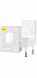 Baseus Rychlonabíječka do sítě GaN5 Mini 30W EU bílá
