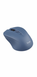 TRUST myš Mydo tichá bezdrátová myš, optická, USB, modrá