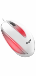 Genius DX-Mini 31010025405 GENIUS DX-Mini Pure White/ drátová/ 1000 dpi/ USB/ bílá/ RGB LED
