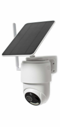 Nedis SIMCBO50WT NEDIS IP kamera 4G solární/ venkovní/ IP65/ Wi-Fi/ 1080p/ PIR senzor/ USB-C/ microSD/ noční vidění/ Android/ iOS/ bílá