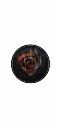 Genesis ochranná rohož TELLUR 400 ROUND LAVA 100CM