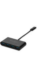 Kensington CH1200 USB-C 4portový hub (černý)