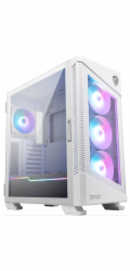 MSI MPG VELOX 100R 306-7G18W21-809 MSI skříň MPG VELOX 100R WHITE/ bez zdroje/ levé temperované sklo/ 4x ARGB 120 mm fan/ 1x USB3.1 Type-C/ 2x USB3.0/ bílá
