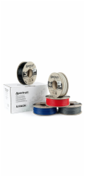Spectrum  3D vlákno, ASA 275, 1,75 mm, 5x250 g, 80749, mix Polar White, Deep Black, Silver Star, Navy Blue, Bloody Red