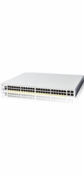 Cisco Catalyst 1300-48P-4G - Přepínač - L3 - řízený - 48 x 10/100/1000 (PoE+) + 4 x gigabitů SFP - Lze montovat do rozvaděče - PoE+ (375 W)