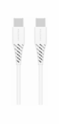 Swissten Datový kabel TPE USB-C / USB-C PD 5 A (100 W) 2,5 M bílý