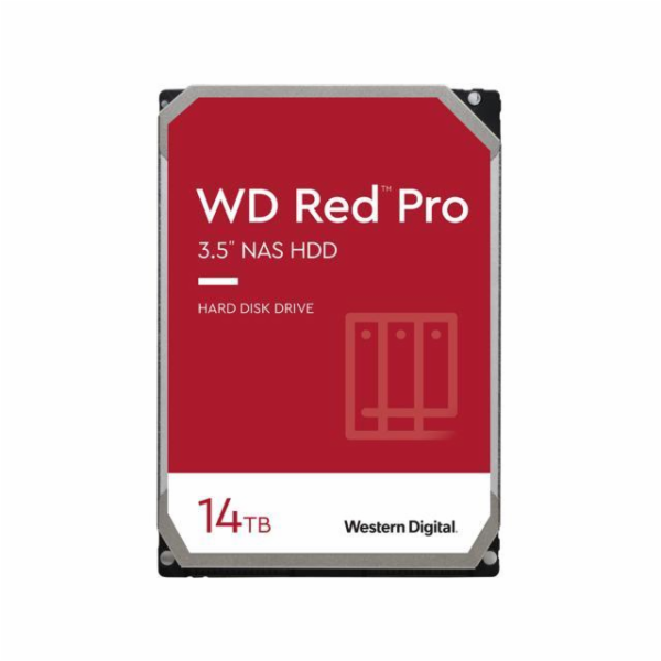 WD RED Pro NAS WD142KFGX 14TB SATAIII/600 512MB cache, 25...