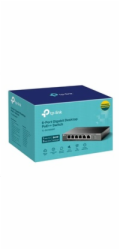 TP-Link CCTV switch TL-SG1006PP (6xGbE, 3xPoE+,1xPoE++, 64W, fanless)