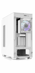 Zalman skříň Z10 Duo / ATX / 4x120 mm ARGB fan / 2xUSB 3.0 / USB-C / tvrzené sklo / bílá