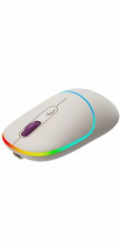 CANYON myš optická bezdrátová MW-22, RGB, 800/1200/1600 dpi, 4 tl, BT+2,4GHz, baterie 650mAh, rice