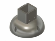 Držák na stěnu/strop s kabelovou krytkou pro kamery Tapo C500/C510W/C520WS, bílý