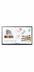 Sharp AQUOS BOARD PN-LA862 - 86" Třída úhlopříčky (85.6" zobrazitelný) - PN-LA Series displej LCD s LED podsvícením - interaktivní - s dotyková obrazovka (multi touch) - Windows - 4K UHD (2160p) 3840 