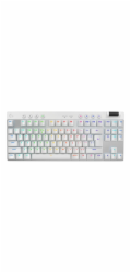 Logitech G PRO X TKL LIGHTSPEED Gaming Keyboard - WHITE - US INT L - 2.4GHZ/BT - TACTILE
