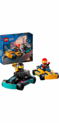 LEGO 60400 City Motokáry se závodníky, Stavebnice