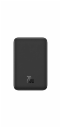 Baseus power banka Mini s bezdrátovým nabíjením 5000 mAh 20W USB-C černá