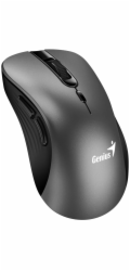 GENIUS Ergo 8100S Iron Grey/ 1600 dpi/ bezdrátová/ 6tlačítek/ tichá/ kovově šedá