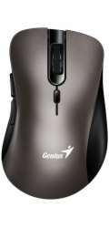 GENIUS Ergo 8100S Champagne Titanium/ 1600 dpi/ bezdrátová/ 6tlačítek/ tichá/ titanová