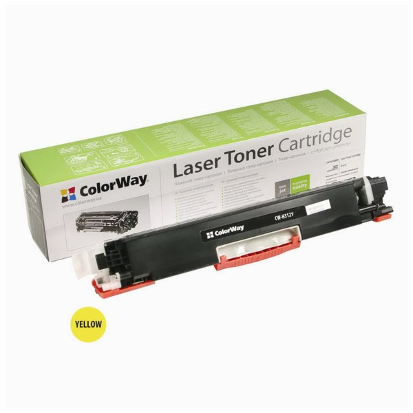ColorWay kompatibilní toner s HP CE312A/ žlutá/ 1000 str.