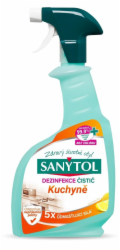 Sanytol dezinfekce odmašťující čistič kuchyně 500ml